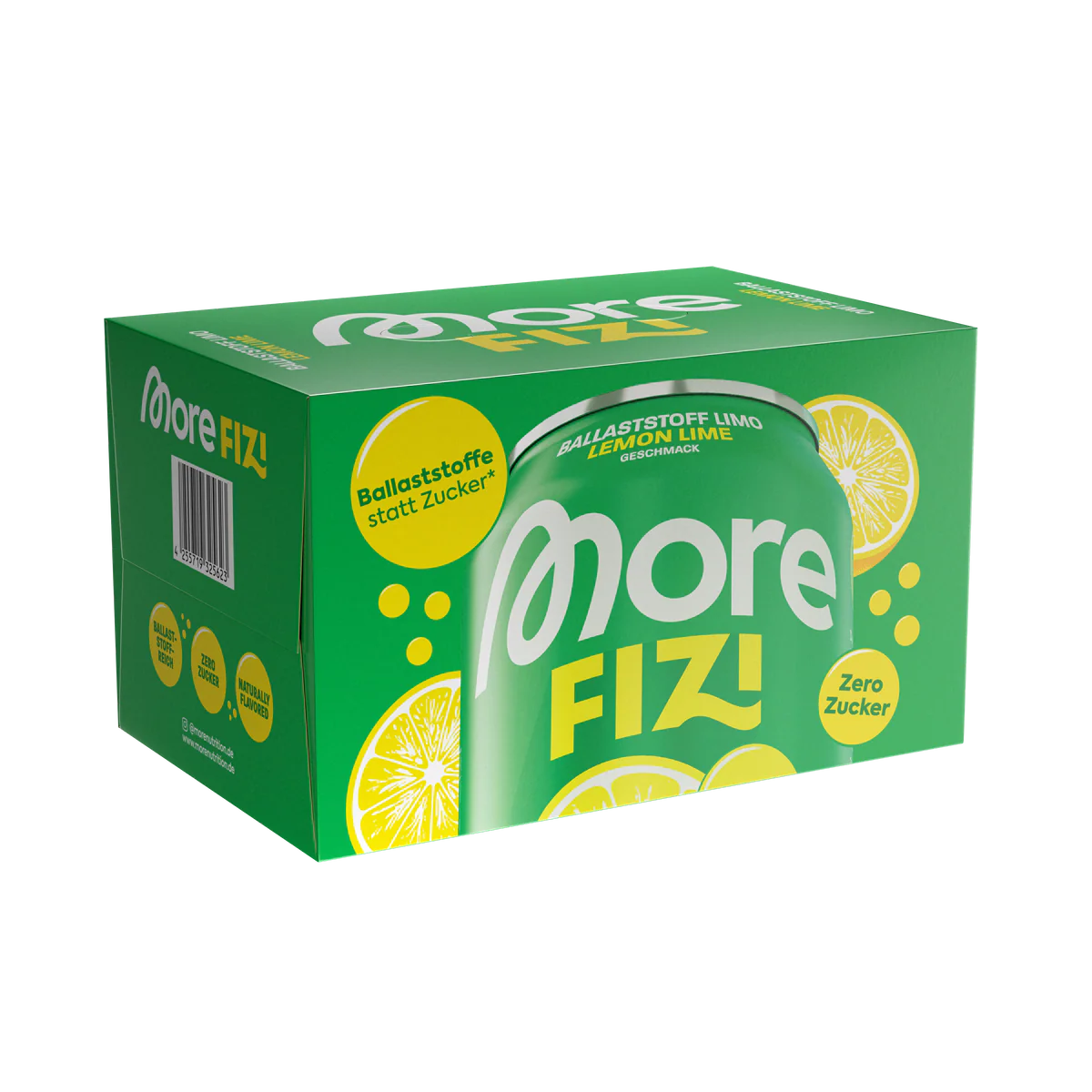 More Nutrition FIZI 6x330ml Lemon Lime