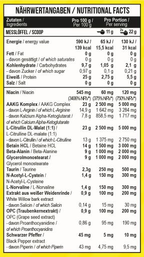 MST - Pump Killer 550g Mango-Maracuja
