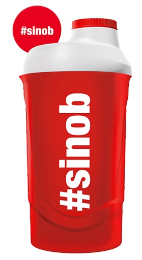 Sinob Shaker 700ml Rot