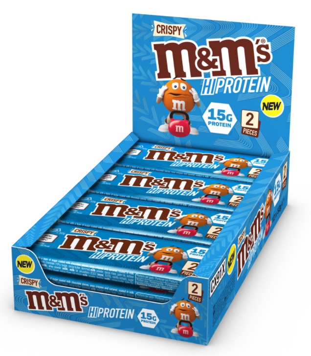 M&M M und M Protein Bar 12x52g Crispy