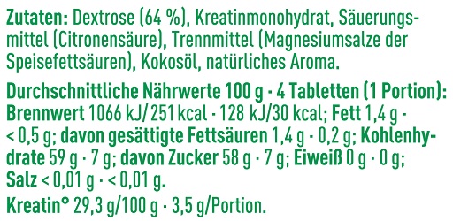 Dextro Energy Creakick Lemon 80x3g Dose