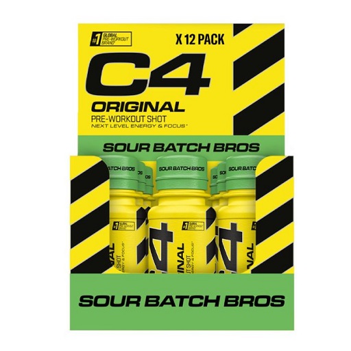 Cellucor C4 Energy Shot 12 x 60ml Millions Strawberry