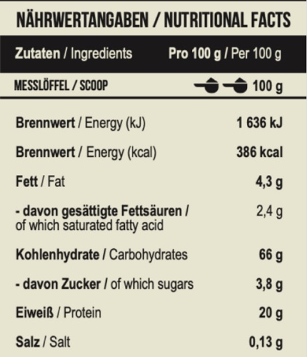 MST - Best Mass Gainer 3000g Erdbeere