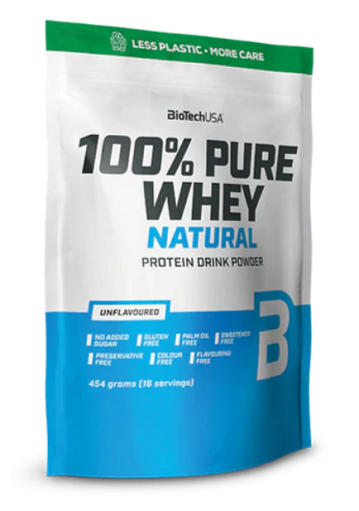 BioTech 100% Pure Whey 454g Raspberry Cheesecake