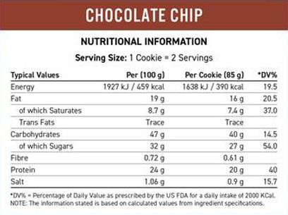 Applied Nutrition Critical Cookie (12x85g) Double Chocolate