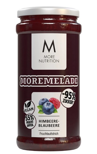 More Nutrition Moremelade 6 x 240g Schwarze Johannisbeere