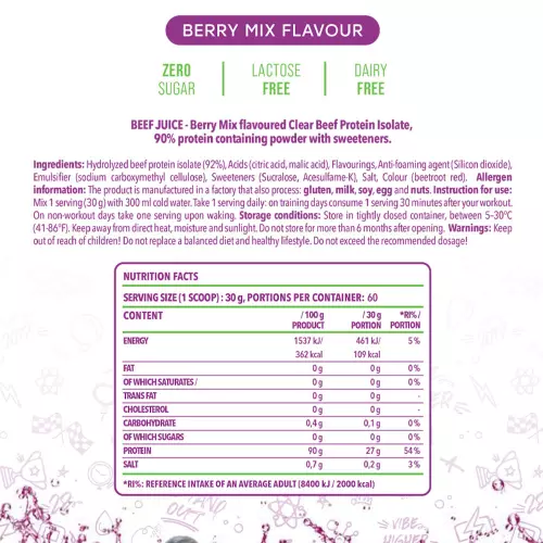 nanosupps Beef juice 1800g Pineapple