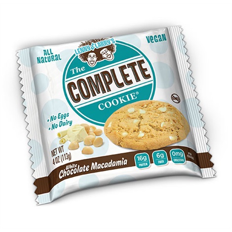 Lenny & Larry Complete Cookie - (12x 112g) White Chocolate Macadamia