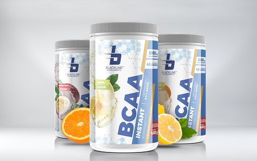 Blackline Supplements BCAA Instant 450g Orange