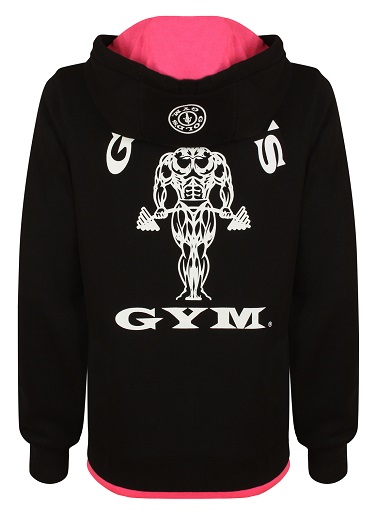 Gold´s Gym GGLSWT017 -Ladies Zip Hoodie S