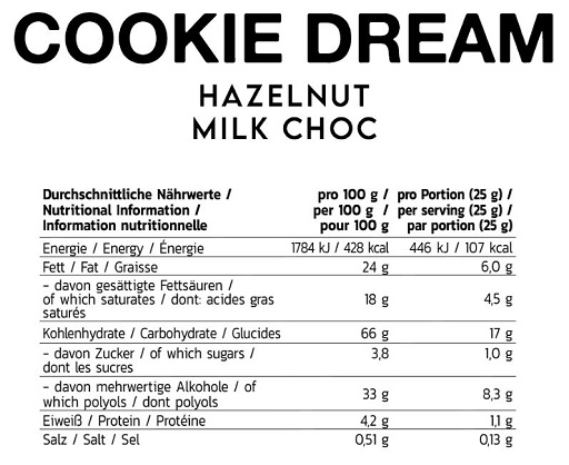 INLEAD Cookie Dream 128g Milky Ice Cream