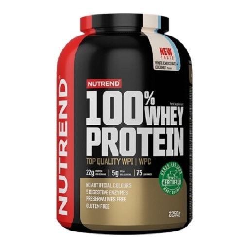 Nutrend 100% Whey Protein 2250g Mango Vanille