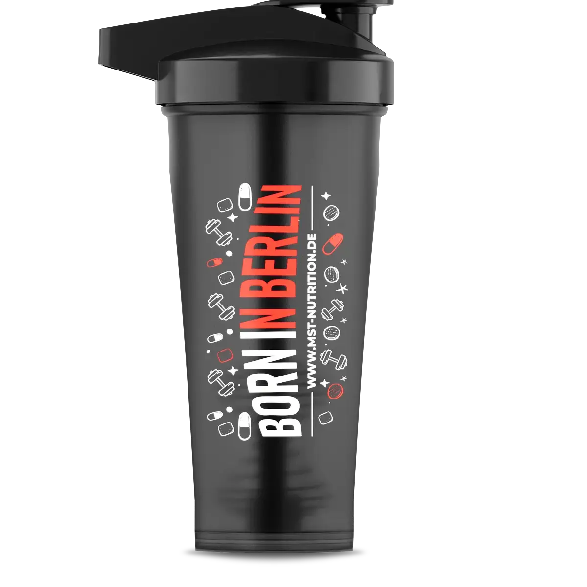 MST - Shaker 800ml Black