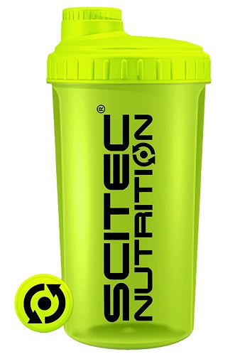 Scitec Shaker 700ml Neon Gelb