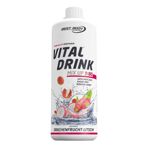 Best Body Vital Drink 1:80 - 500ml Grüntee Limette