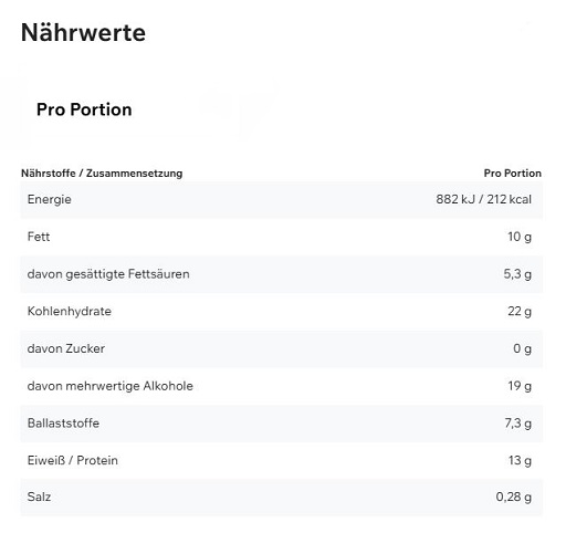 ESN Designer Vegan Protein Bar Box 12x55g Fudge Brownie