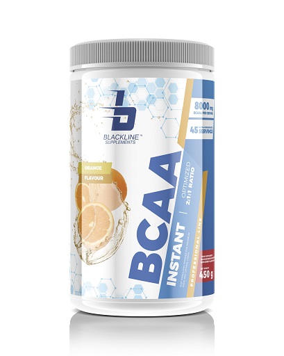 Blackline Supplements BCAA Instant 450g Orange