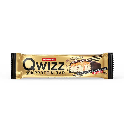 Nutrend QWIZZ Crunchy Protein Bar 12x60g Chocolate Brownie