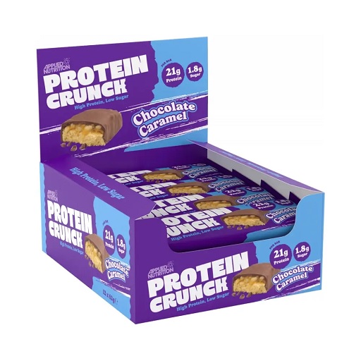 Applied Protein Crunch Bar 12 x 62g Chocolate Caramel