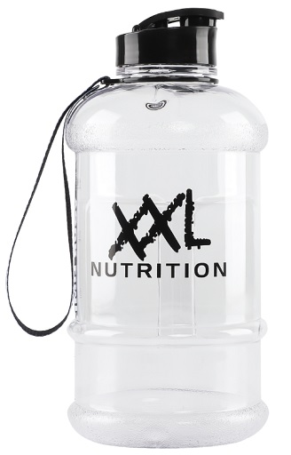 XXL Nutrition Clear Water Bottle 1,3l Schwarz