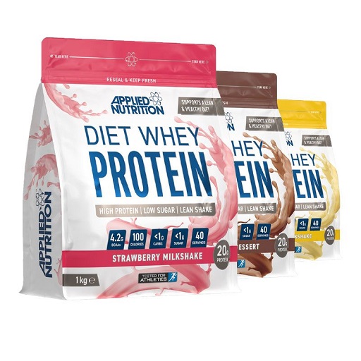 Applied Nutrition Diet Whey 1kg Strawberry Milkshake