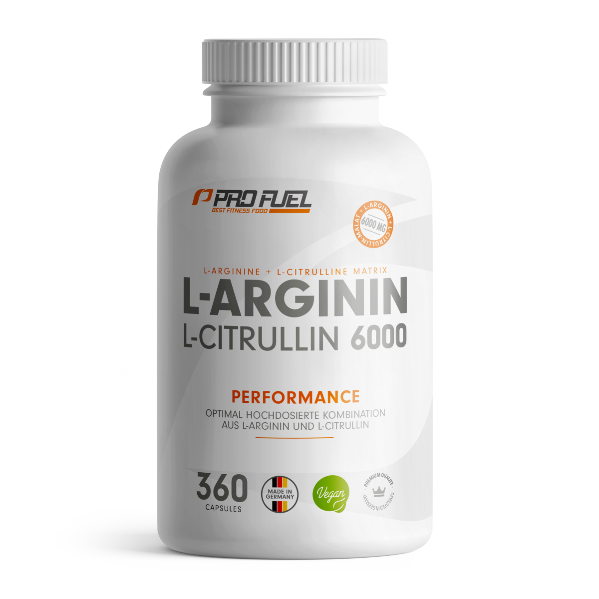 ProFuel Arginin & Citrullin 360 Kapseln