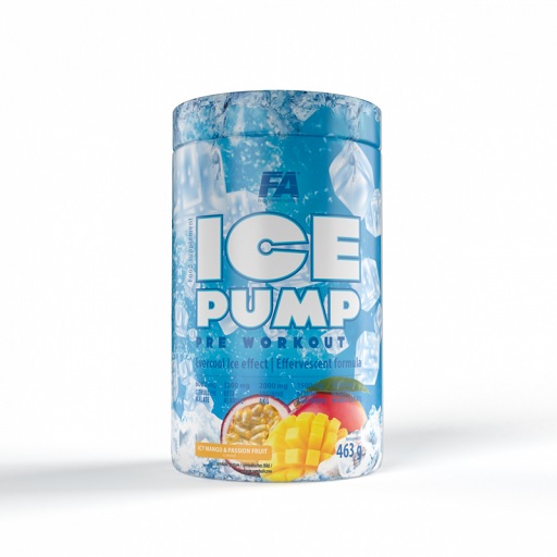 FA Nutrition ICE Pump Pre-Workout - 463g Icy Mango & Passionfruit