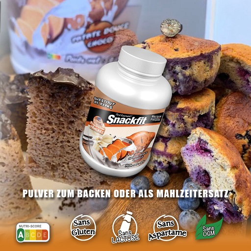 Snackfit - Whey + Patate Douce 2kg Vanille