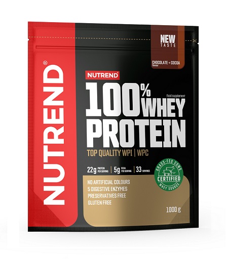 Nutrend 100% Whey Protein 1000g Weiße Schokolade Kokos