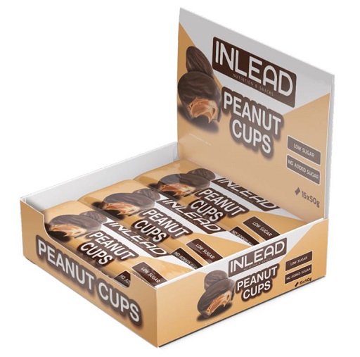 INLEAD Peanut Cups - Karton 15 x 50g Milk Chocolate