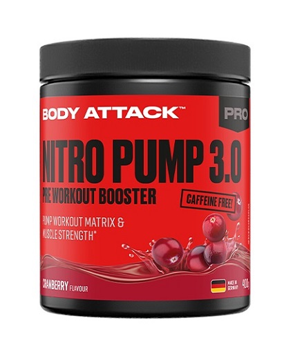 Body Attack Nitro Pump 3.0 - 400g Peach Passion Fruit