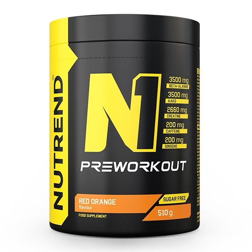 Nutrend N1 Preworkout NEU 10 x 17g PROBEN Tropical Candy