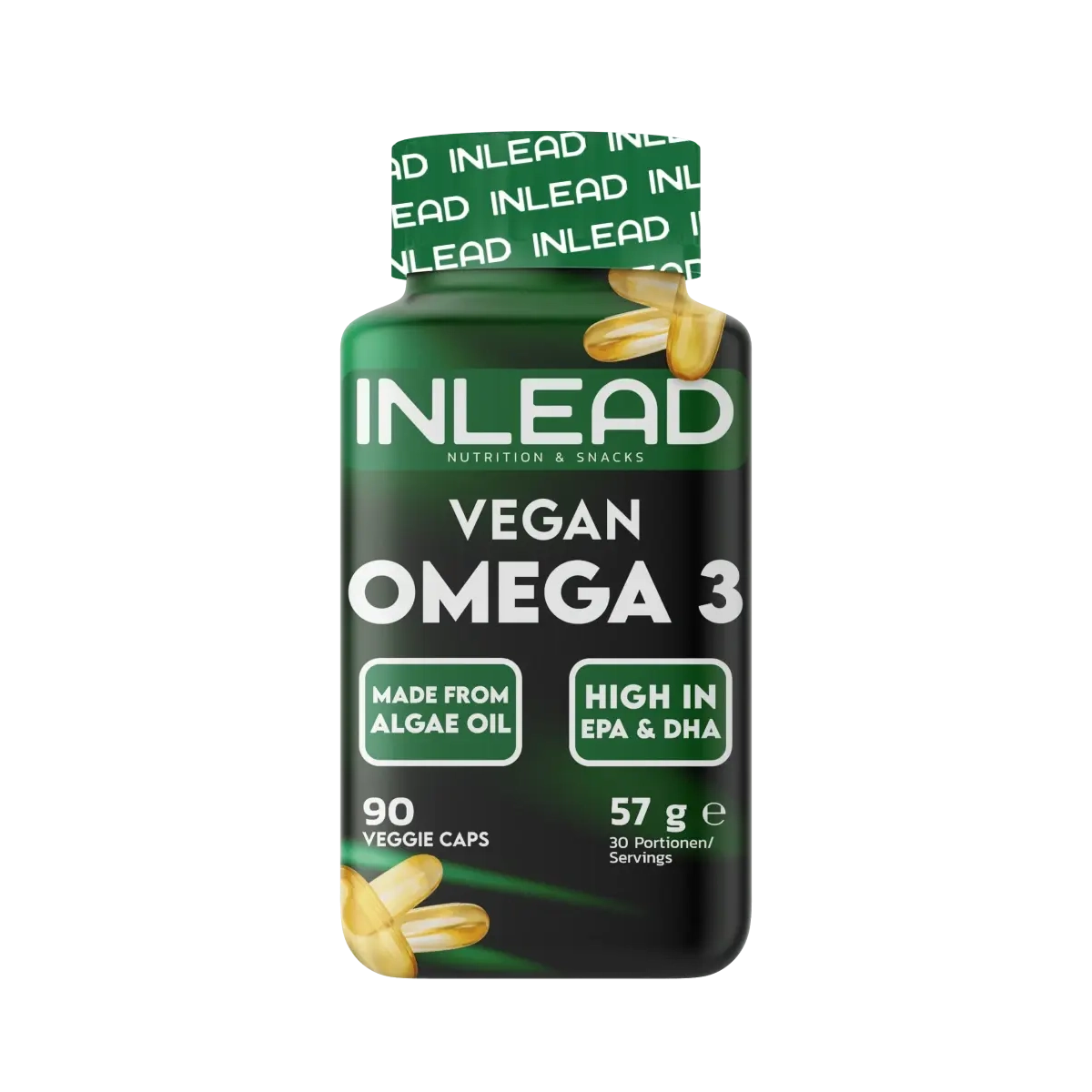 INLEAD Vegan Omega 3 - 90 Kapseln