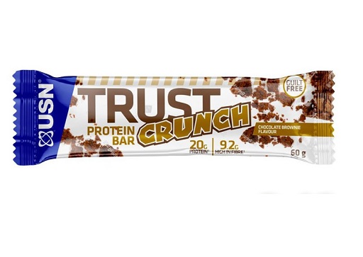 USN TRUST Crunch Bars 12x60g White Chocolate Cookie Dough