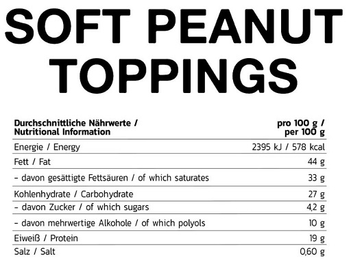 INLEAD Soft Peanut Toppings 150g