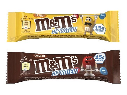 M&M Protein Bar 12x51g Peanut