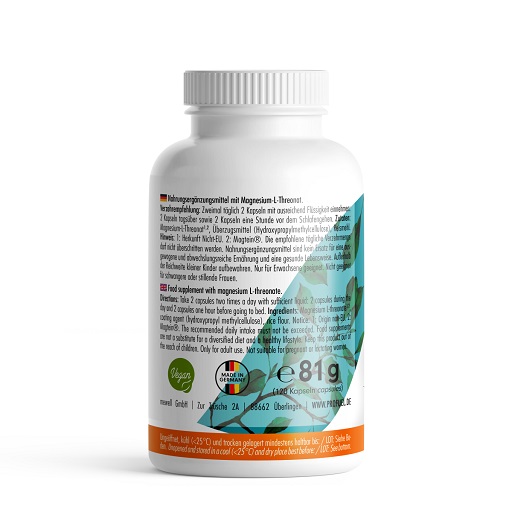 ProFuel Magneisum L-Threonat Magtein® 120 Kapseln