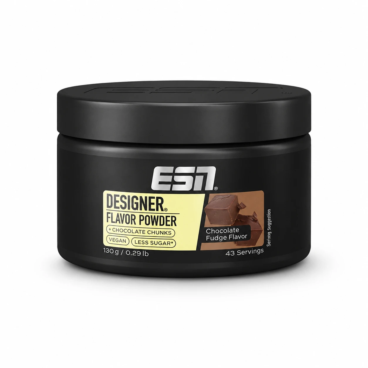 ESN Designer Flavour Powder 130g Chocolate Fudge