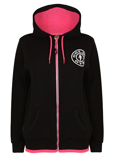 Gold´s Gym GGLSWT017 -Ladies Zip Hoodie S