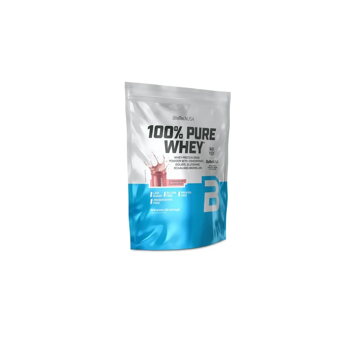BioTech 100% Pure Whey 900g Strawberry Matcha Latte (Limited)