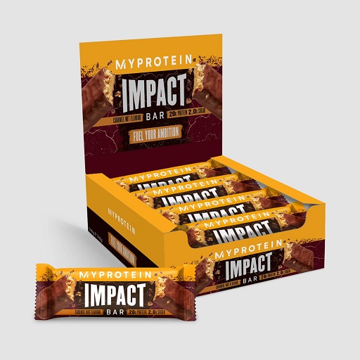 MyProtein Impact Bar 12x64g Caramel Nut