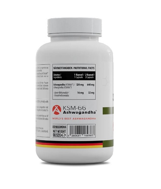MST - Ashwagandha KSM 66® - 60 Caps