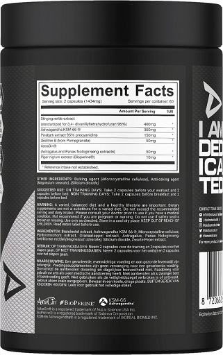 Dedicated Testo-Bol 120 Kapseln