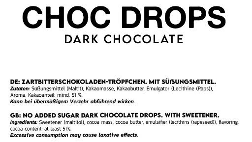 INLEAD Choc Drops 150g Milk Chocolate