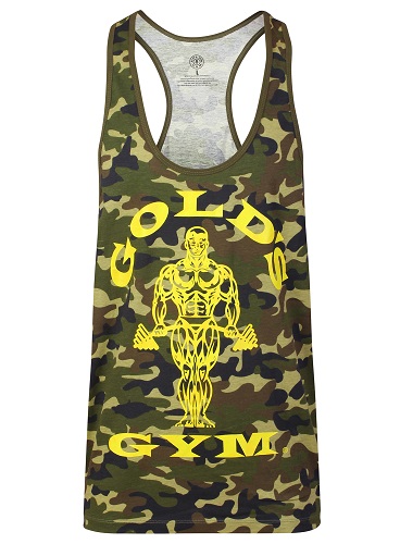 Gold´s Gym GGVST051 Muscle Joe Premium Tank Camo - green M