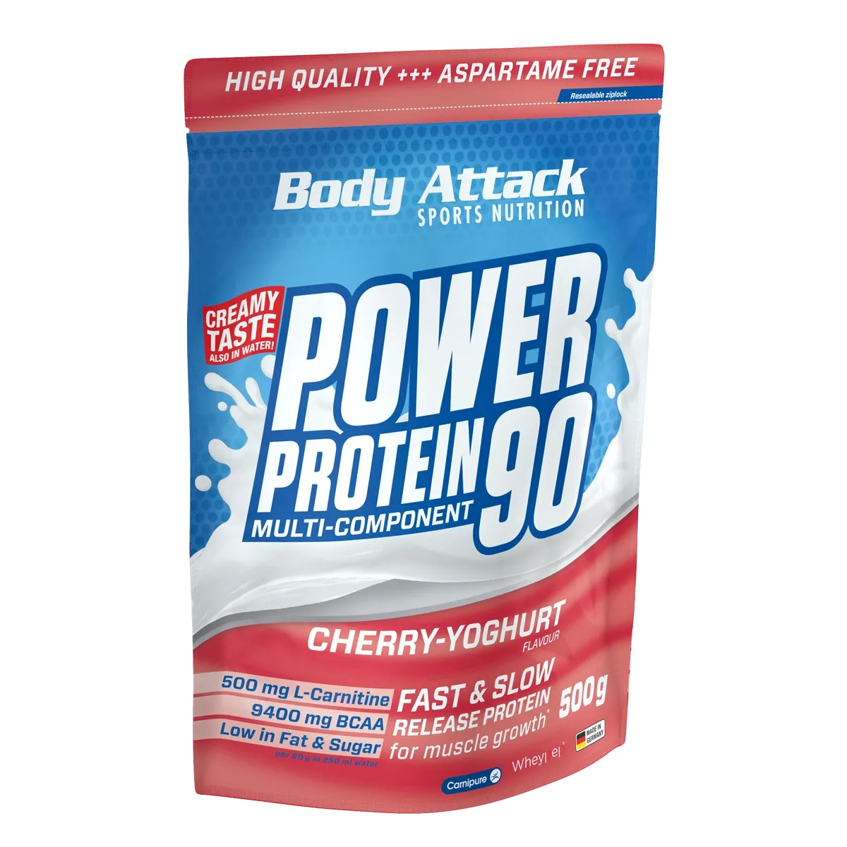 Body Attack Power Protein 90 500g Cherry Yoghurt *NEU