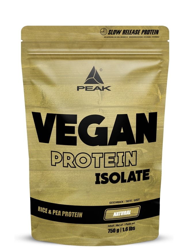 Peak Vegan Protein Isolate 750g Strawberry