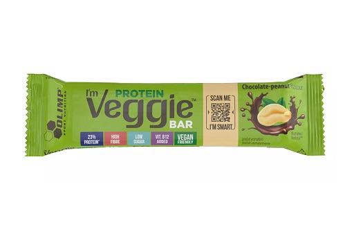 Olimp Im Veggie Protein Bar 25x50g Choco Nut