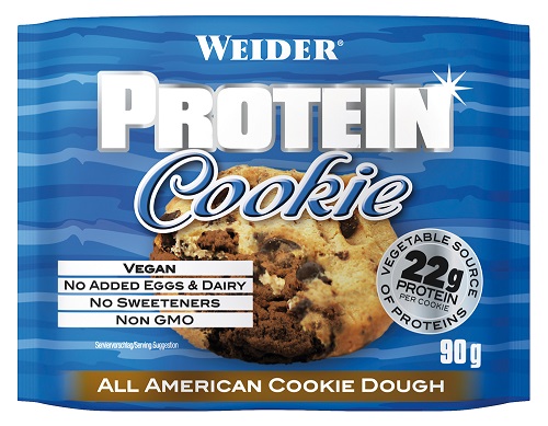 Weider Protein Cookie 12x 90g Caramel Choco Fudge