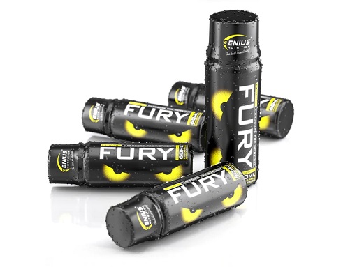 Genius Nutrition -  Fury Extreme Shot (12x80ml) Pineapple